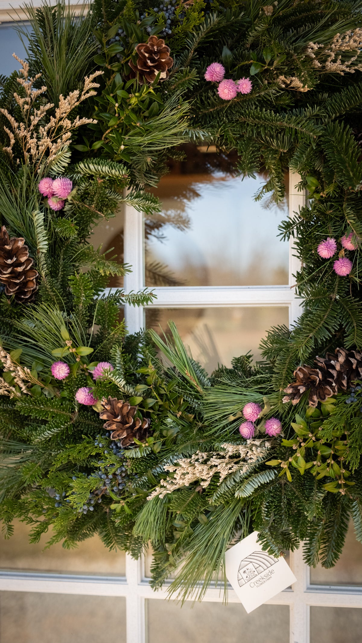 Local Christmas wreath in Chattanooga